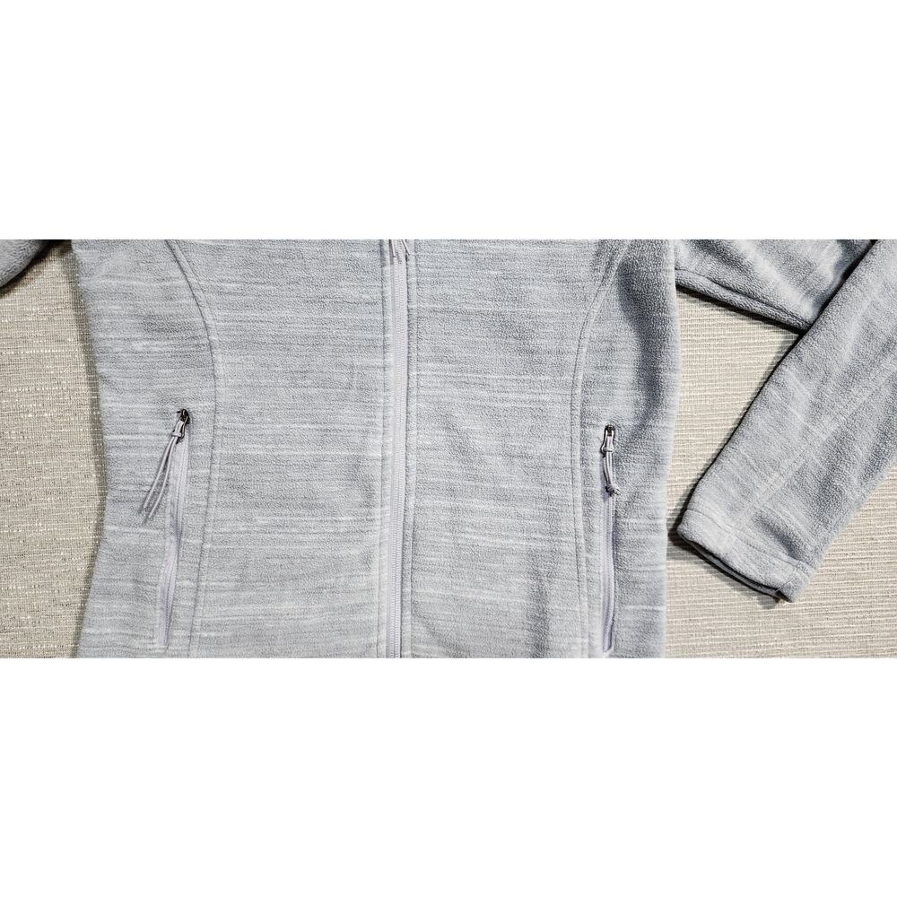 Columbia Womens Full Zip Fleece Jacket Gray Size Small - Picture 7 of 16
